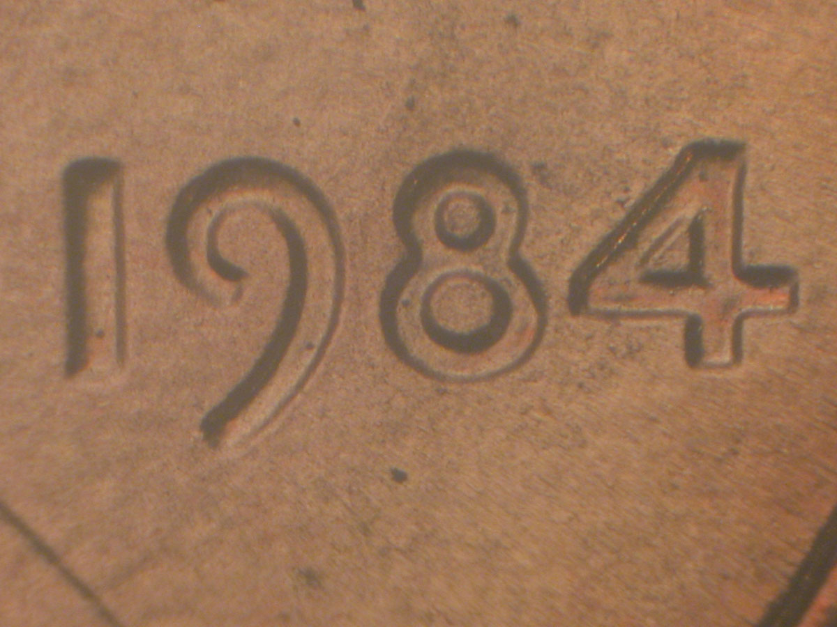 Lincoln Memorial Cent 1984 DDO-001 / Philadelphia - CONECA Master List