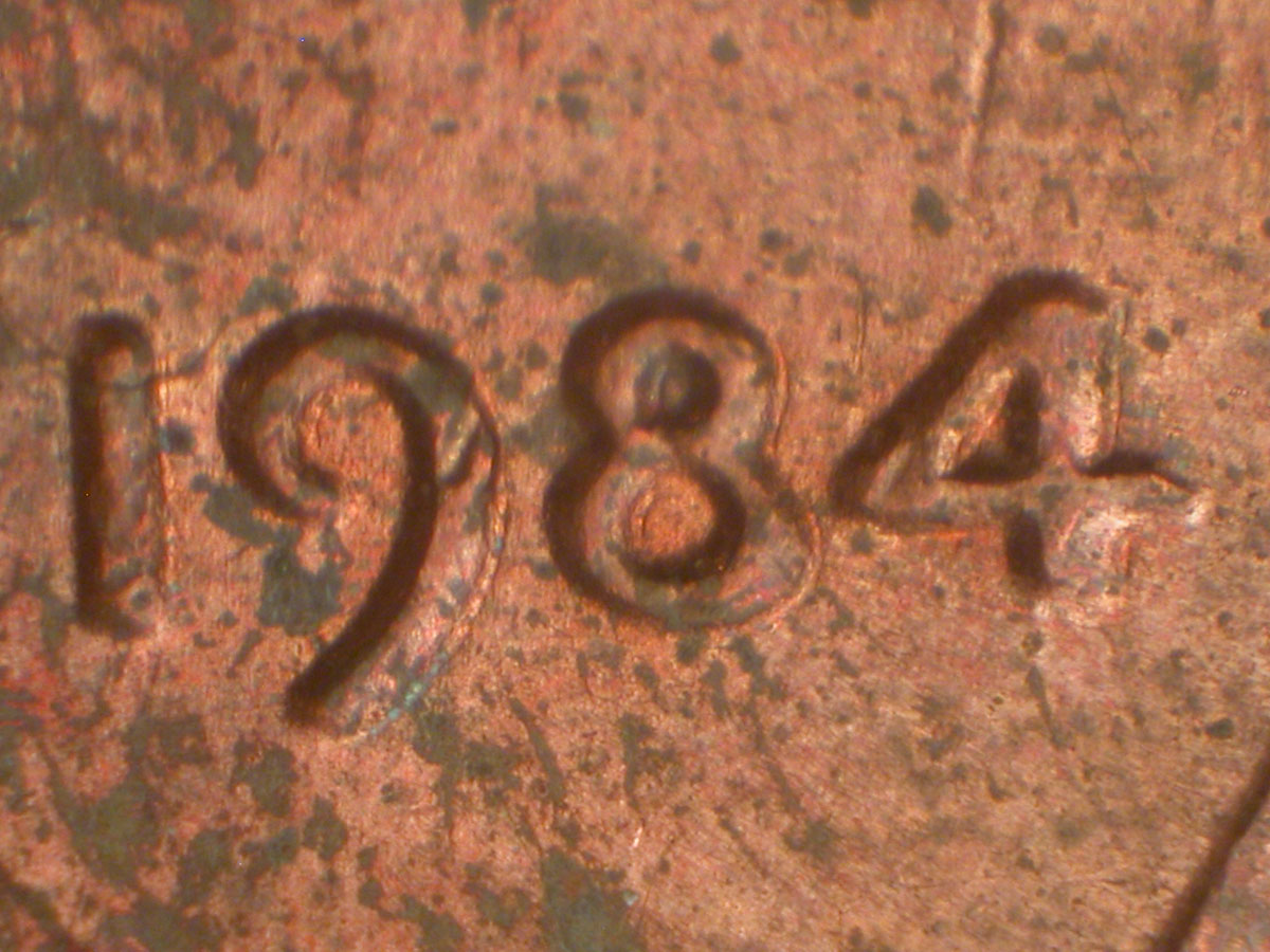 Lincoln Memorial Cent 1984 DDO-007 / Philadelphia - CONECA Master List